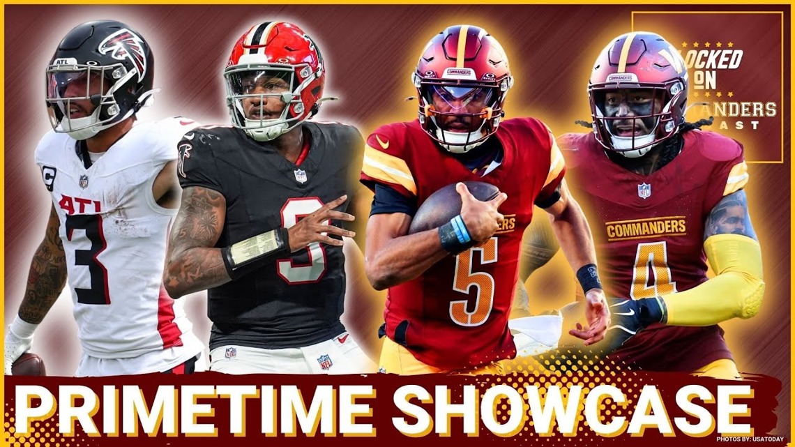 Washington Commanders vs Falcons: Jayden Daniels vs Michael Penix