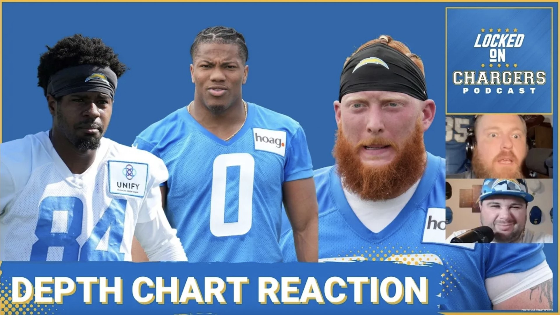 Los Angeles Chargers Depth Chart Reaction Rookies Buried and John