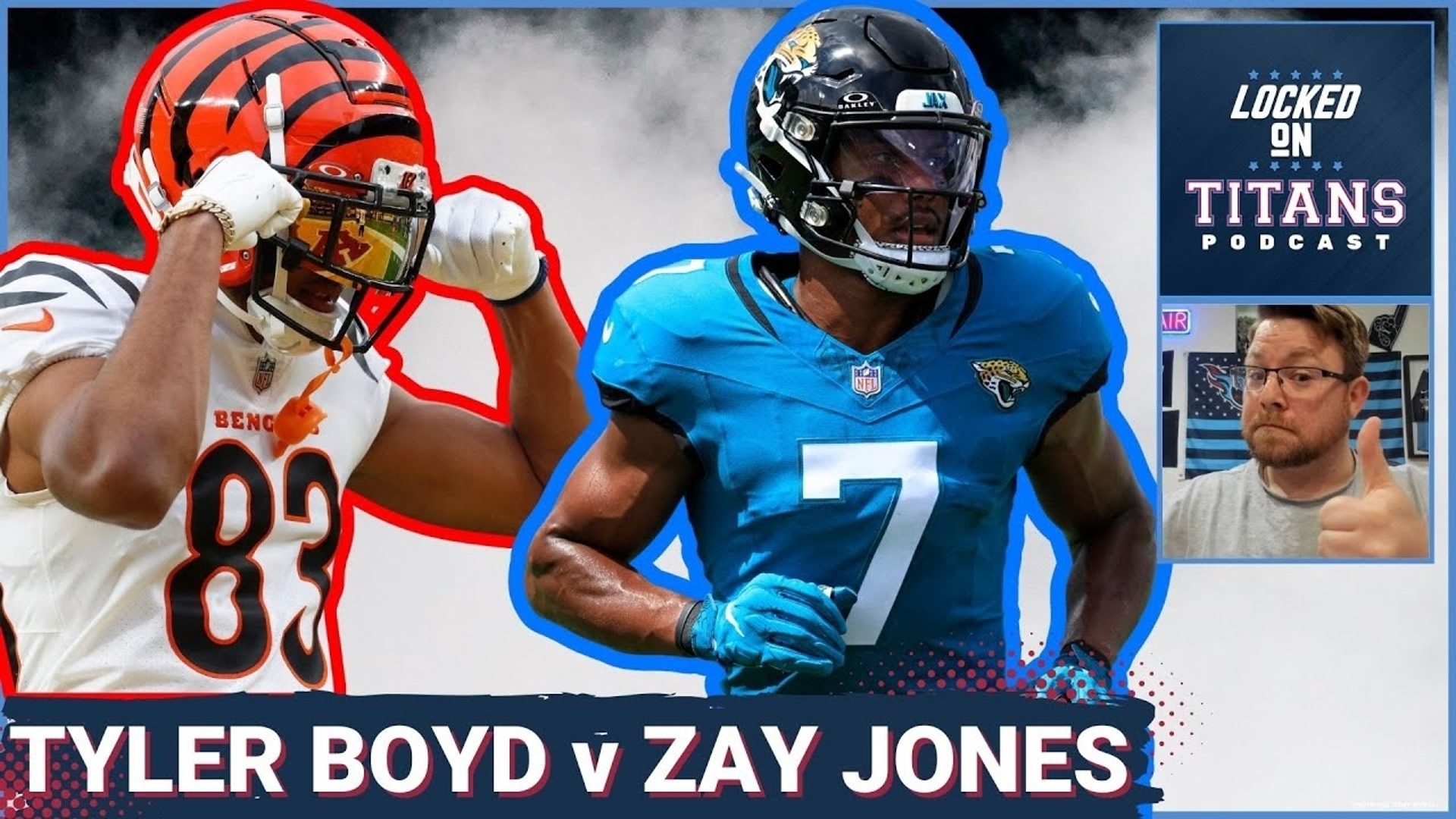 Tennessee Titans Tyler Boyd v Zay Jones Signing, Changing Receiver