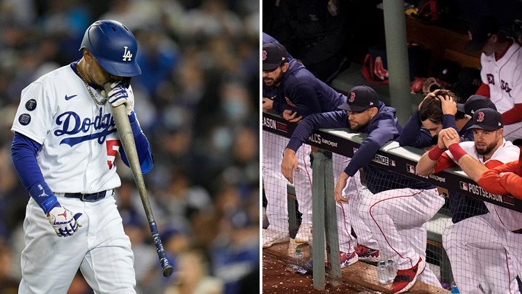 MLB Playoffs: Dodgers, Red Sox suddenly on brink of elimination