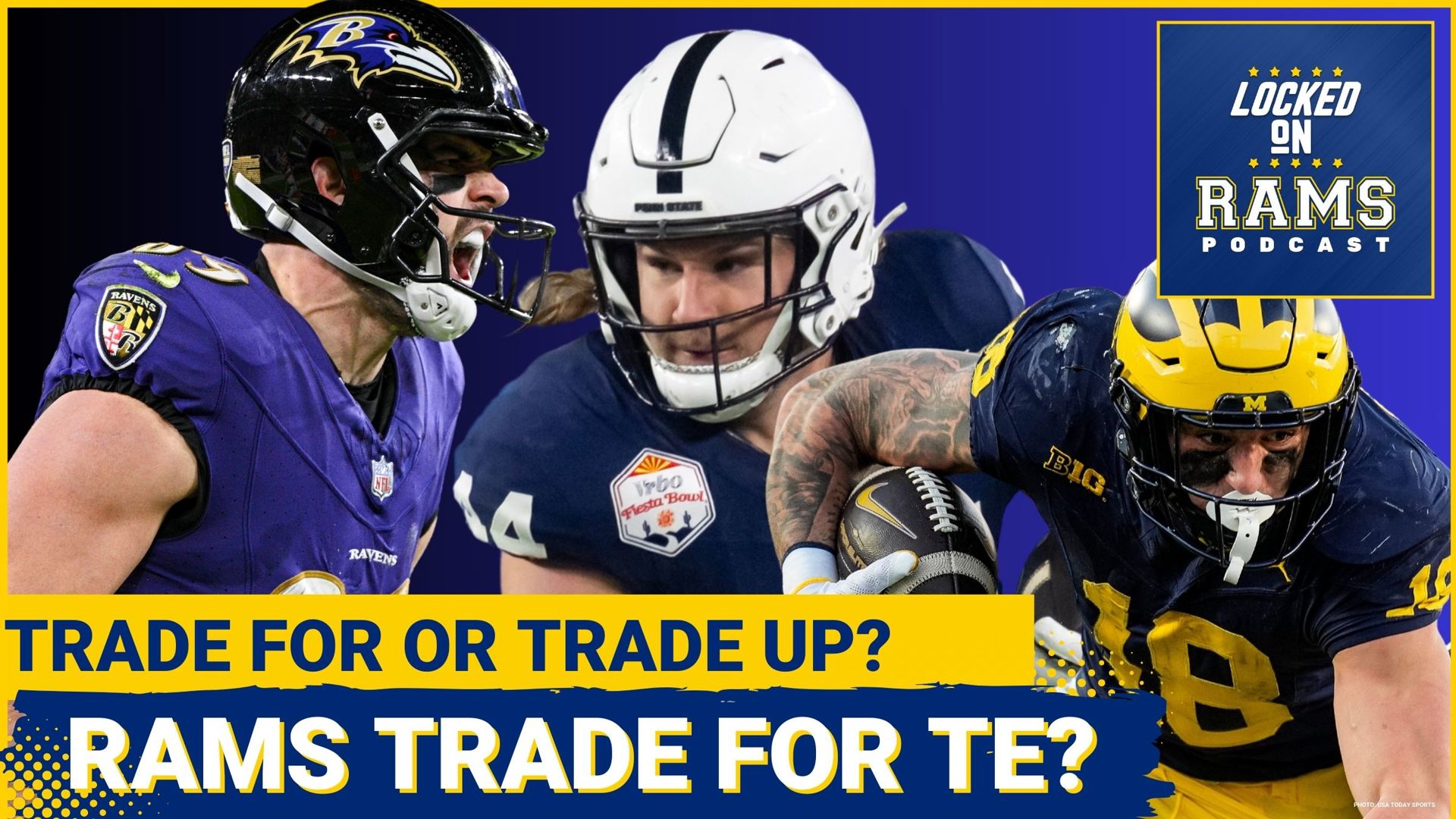 NFL Analyst Thinks Rams Should Trade Up For Tyler Warren, Trade For Mark Andrews, Should They Do It?