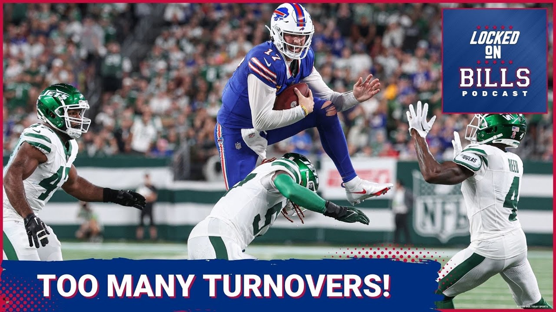 Jets stun Bills 22-16 in overtime, Josh Allen has 4 turnovers