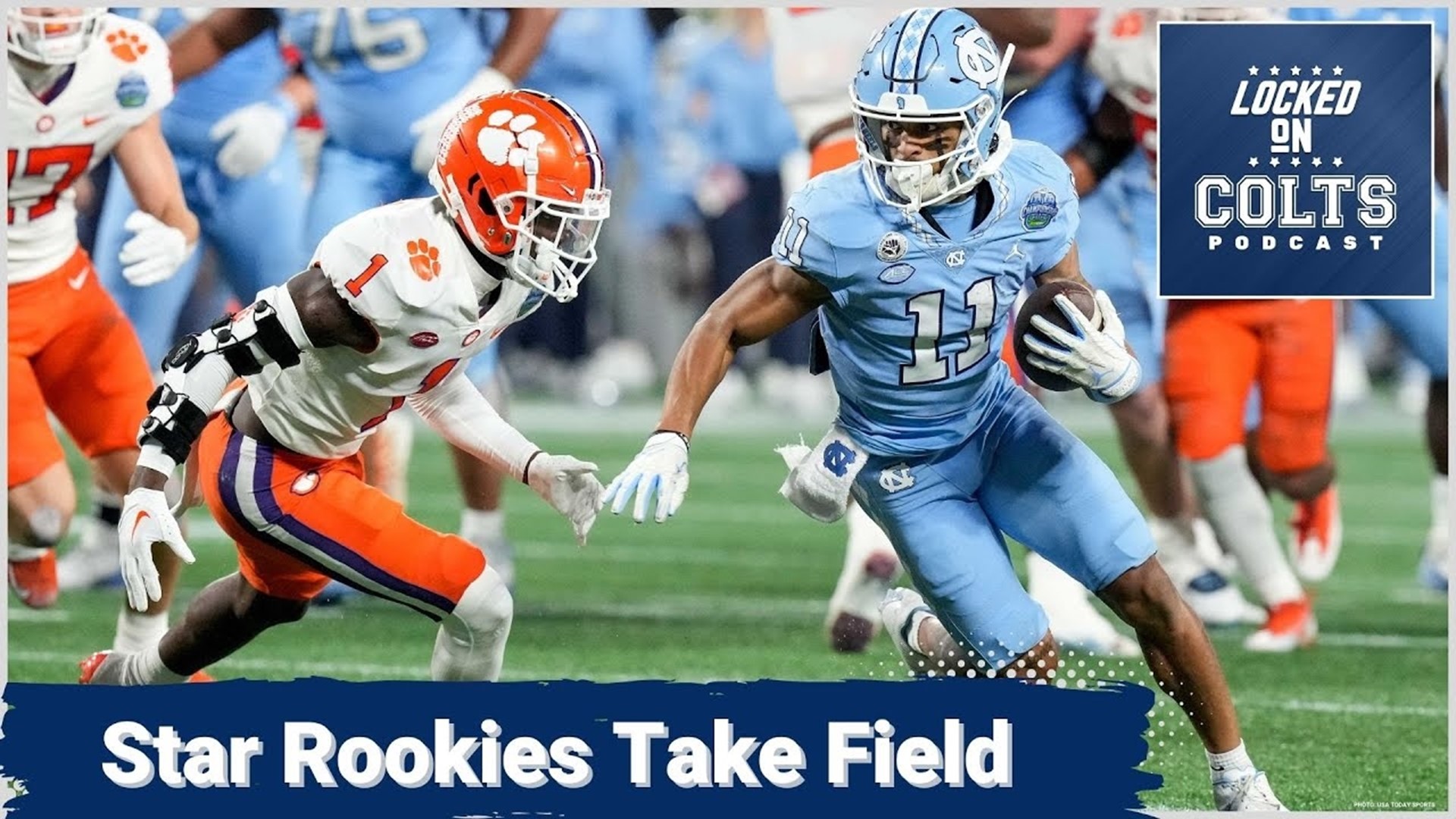 Indianapolis Colts Star Rookies Take to the Practice Field for