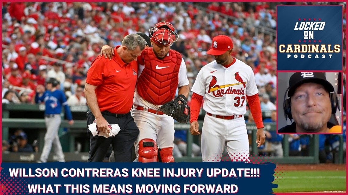 Photo: St. Louis Cardinals Catcher Willson Contreras Injured
