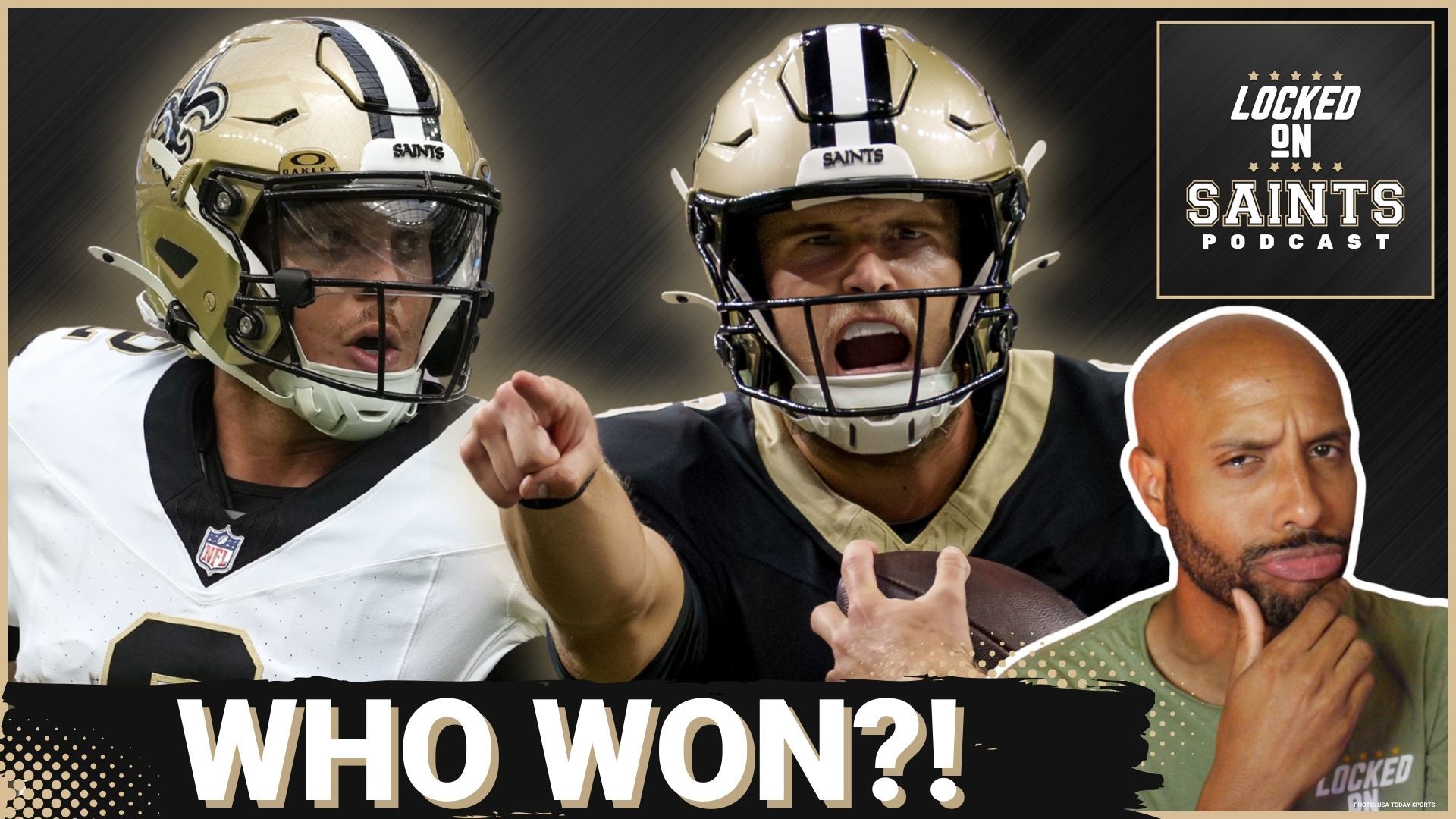 Spencer Rattler emerges as the frontrunner for the New Orleans Saints' starting quarterback job in 2025.