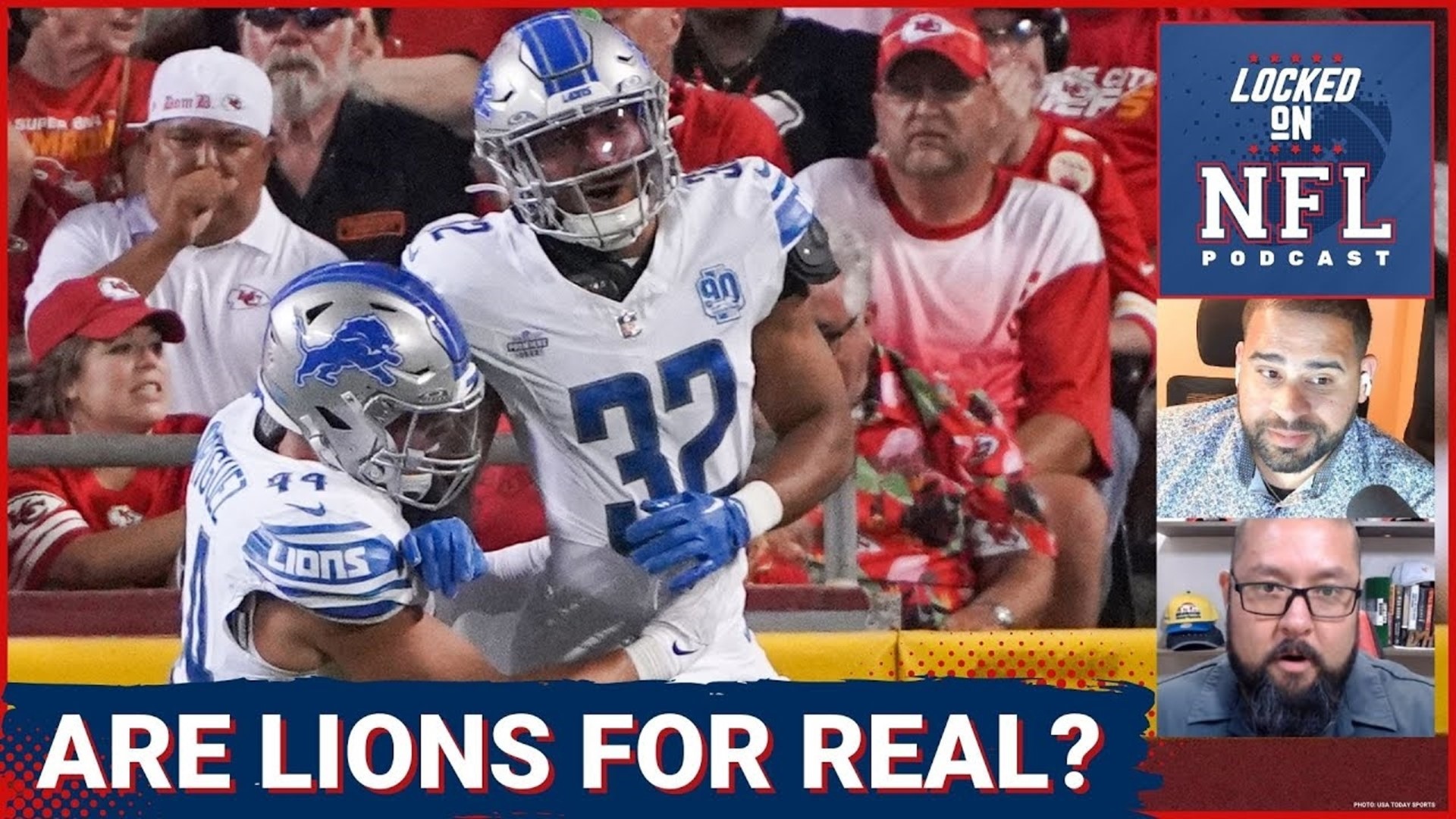 The Detroit Lions walked into Arrowhead Stadium and upset the Kansas City Chiefs 21-20 Thursday night in the NFL opener for the 2023 season.