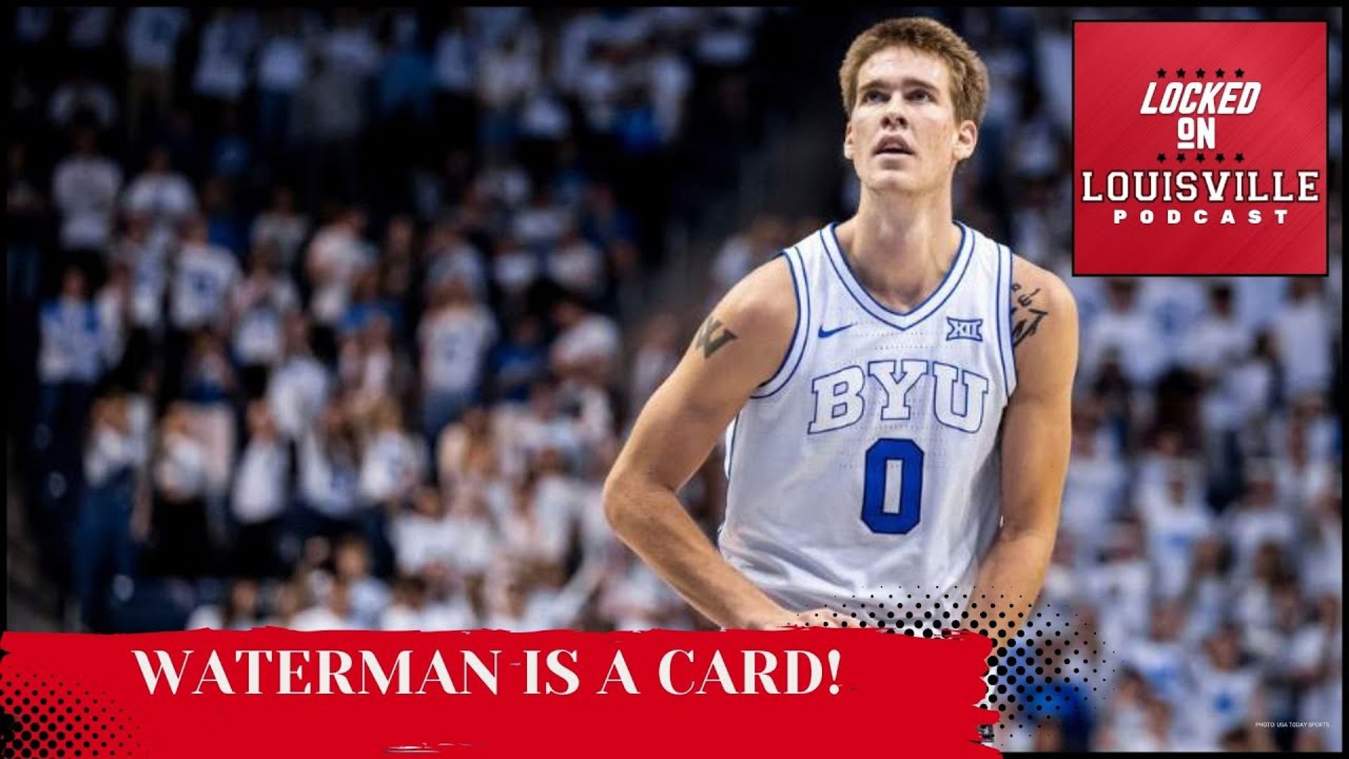 BYU transfer Noah Waterman has committed to Pat Kelsey and the Louisville Cardinals!