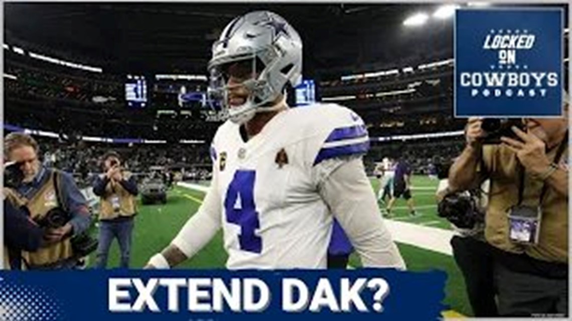 Dallas Cowboys working to extend Dak Prescott's contract