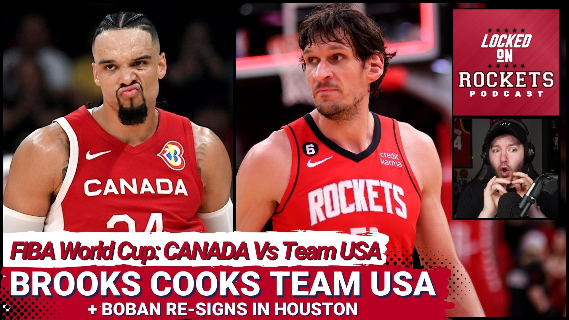 Host Jackson Gatlin discusses Dillon Brooks cooking Team USA, Boban Marjanovic re-signing with the Houston Rockets, season awards betting odds and more.
