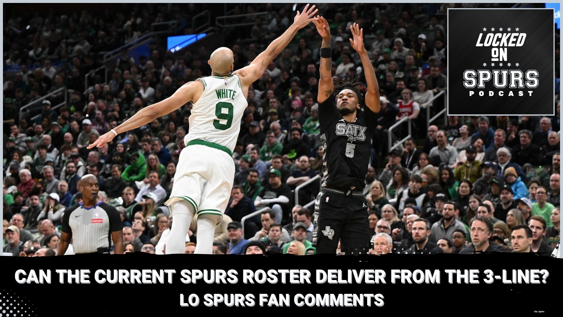 San Antonio's 3-point shooting strategy takes center stage.