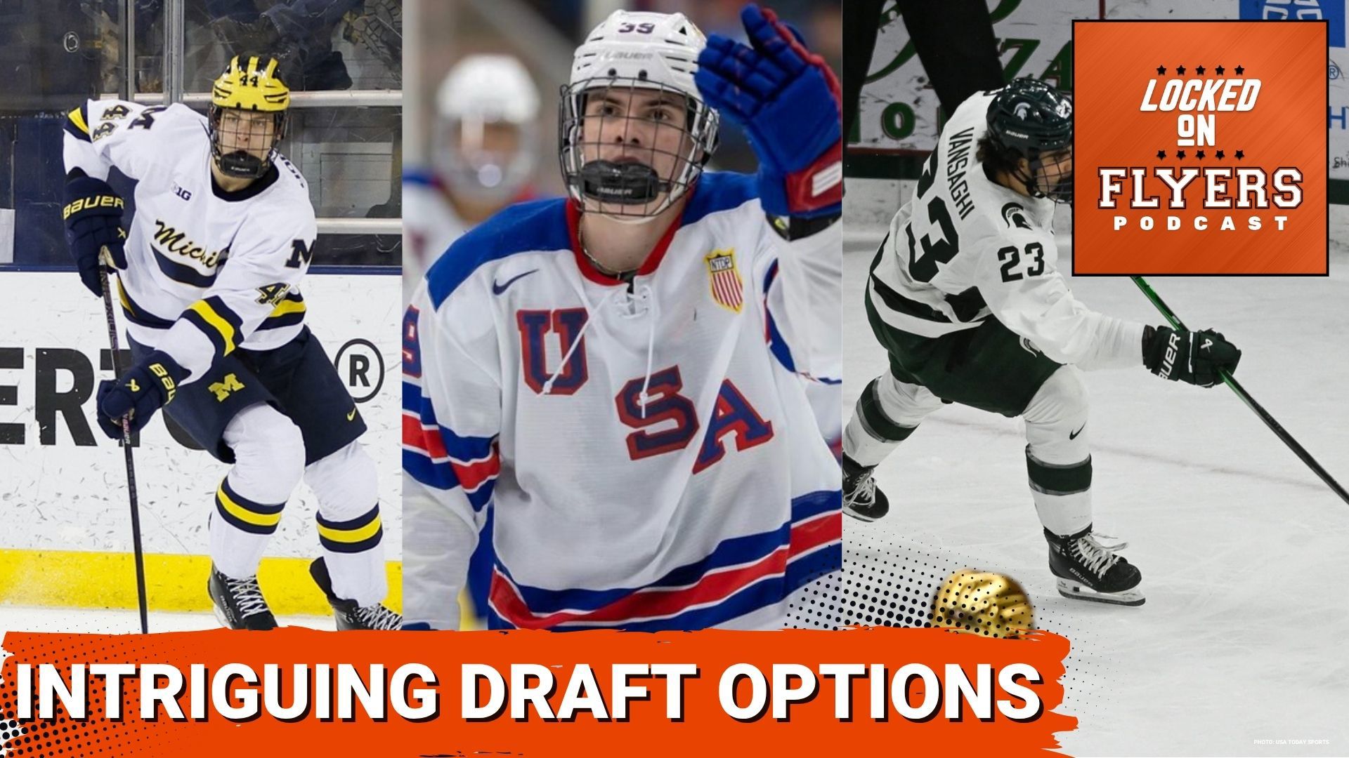 Russ & Rachel take a look at three NHL Draft prospects that the Philadelphia Flyers met with at the NHL Scouting Combine: Will Horcoff, Jack Murtagh, Shane Vansaghi.