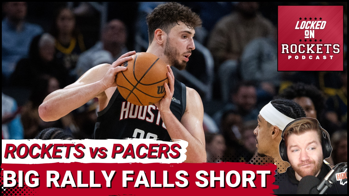 Steven Adam Rockets Rookie Vs. Now Houston Rockets Go BIG With Alperen Sengun & Steven Adams Vs Pacers ...