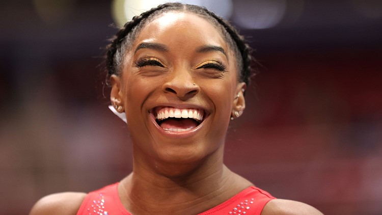 Watch the best of Simone Biles before she competes on beam at the Tokyo Olympics