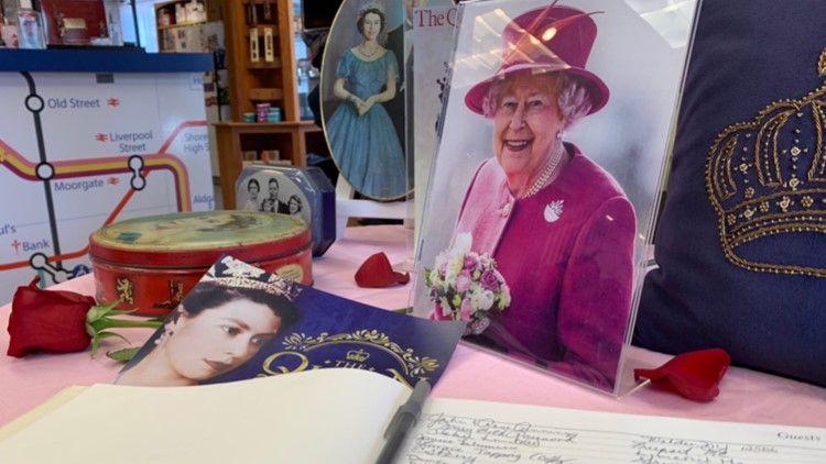 Only British store in Maine honors Queen Elizabeth II
