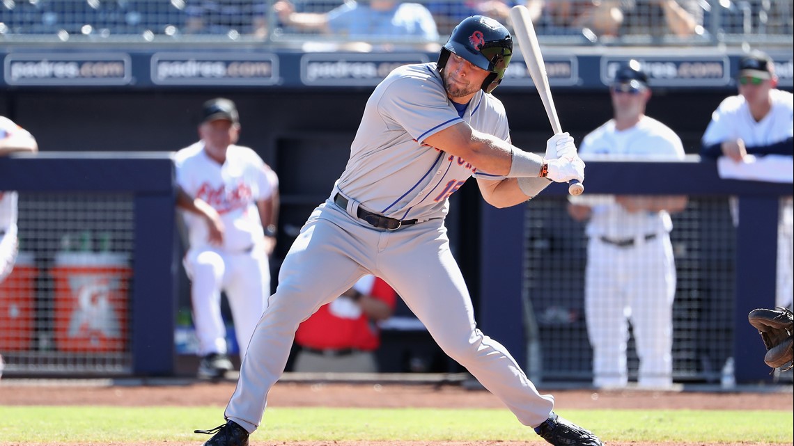 Mets minor-leaguer Tim Tebow likely out for season after breaking