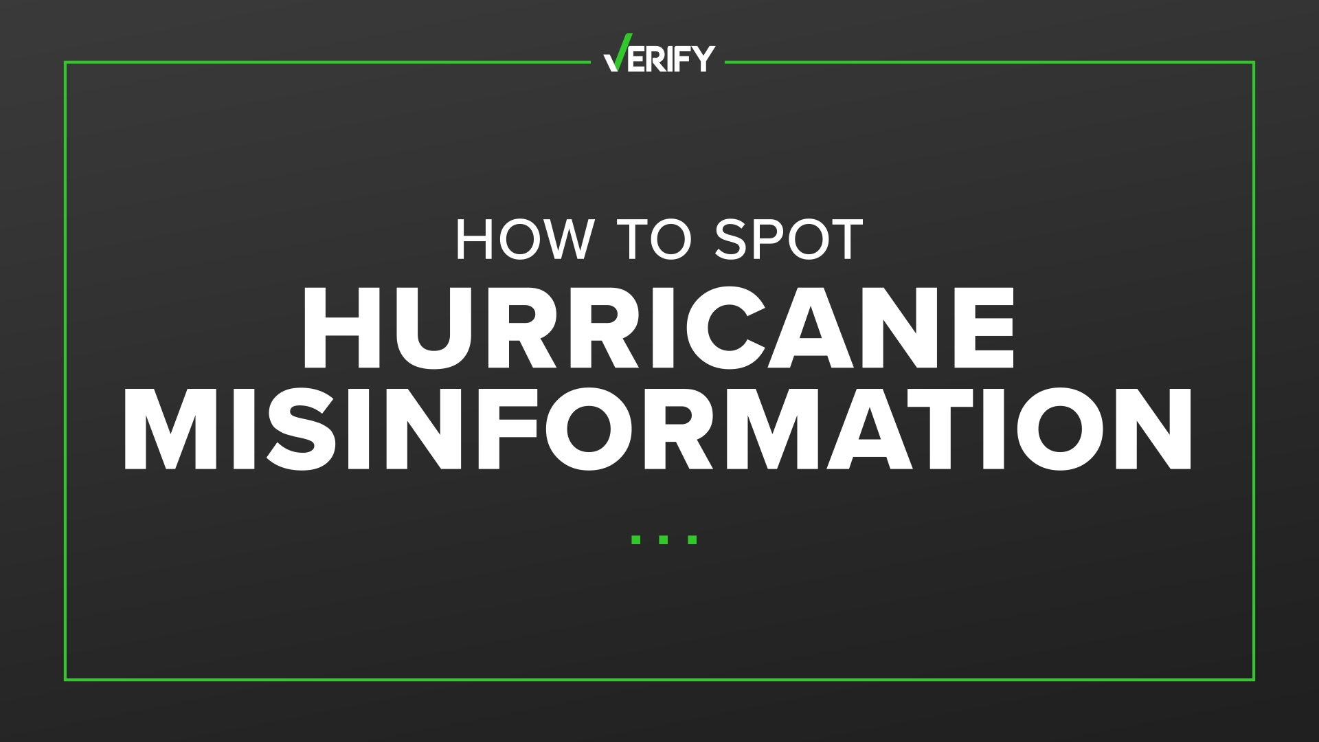 In the wake of Hurricanes Milton and Helene, we share verified tips you can use to help stop you from accidentally sharing such misinformation.