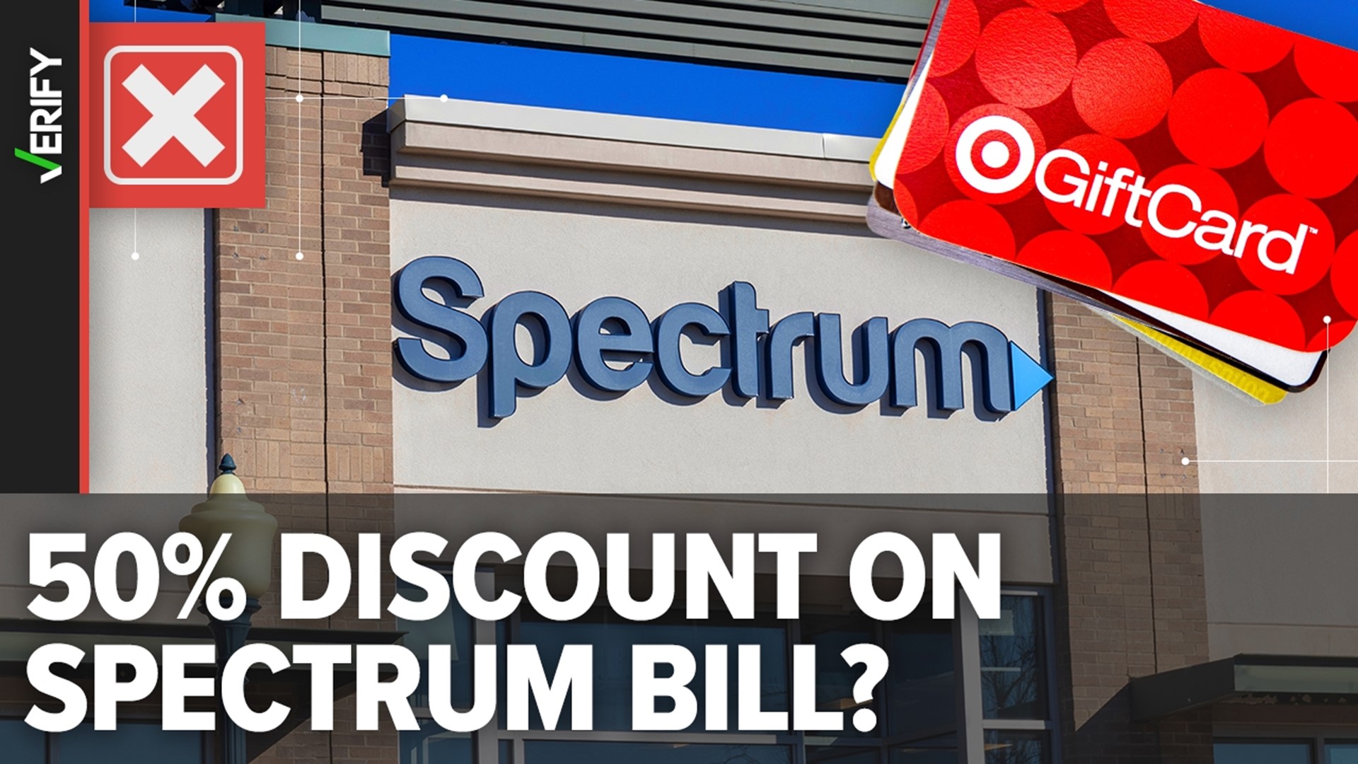 No phone calls offering a 50 Spectrum discount through Target are not legit