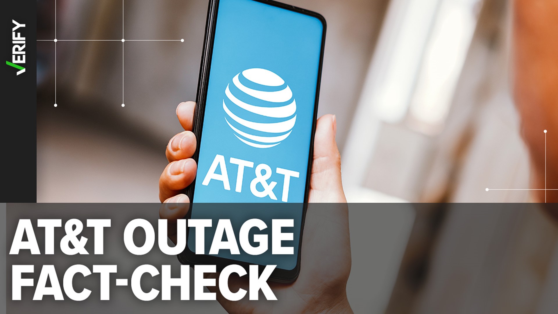 Nationwide cell service outage impacting AT&T, not others