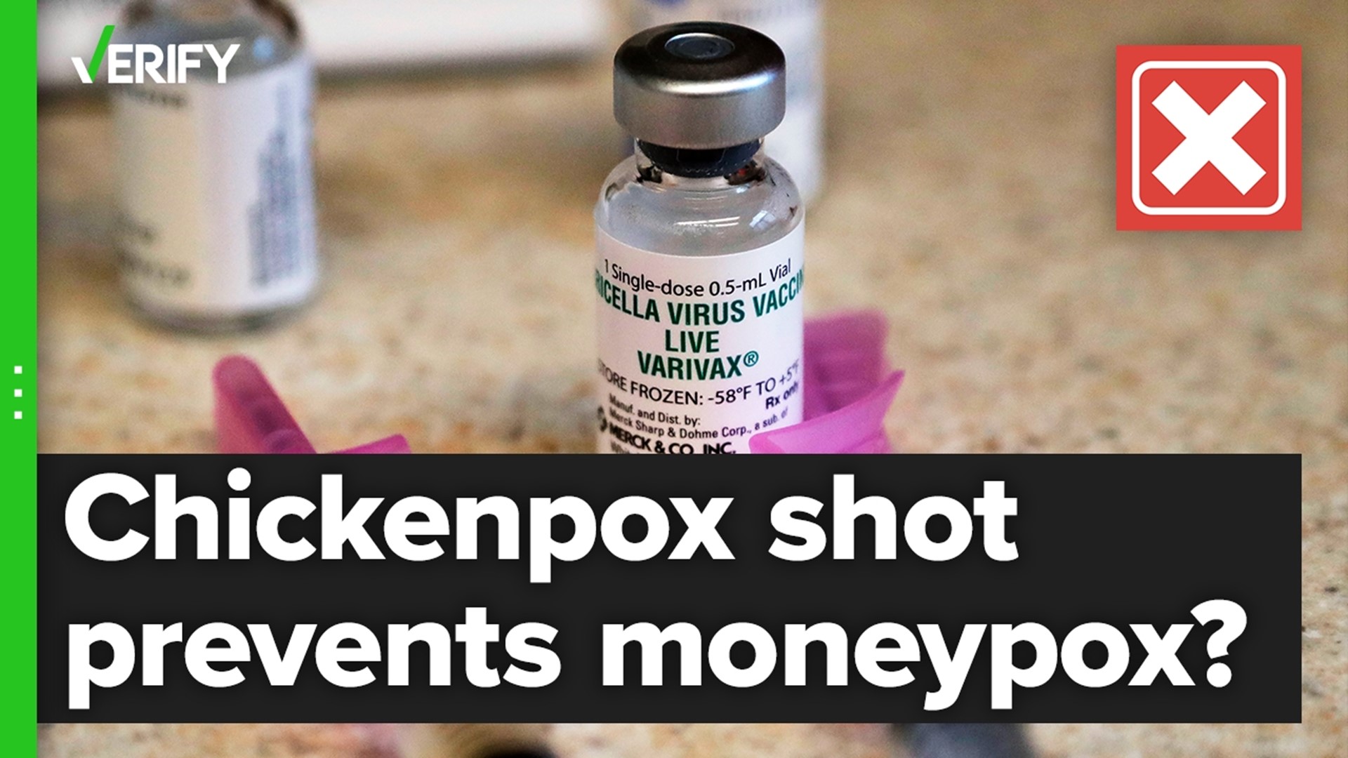 Monkeypox and chickenpox are caused by different viruses. That means that previous chickenpox vaccination or infection does not offer protection against monkeypox.