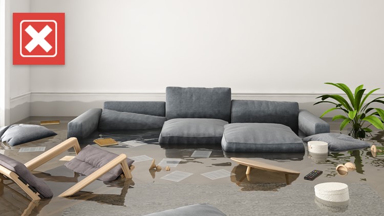 No, homeowners and renters insurance policies don’t typically cover flood damage