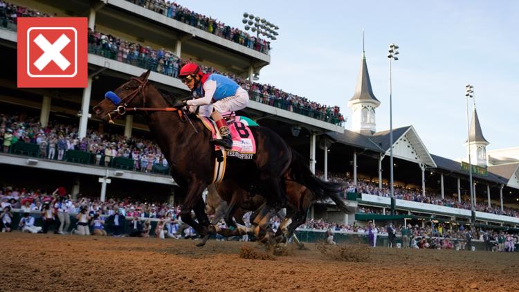 No, bets on Medina Spirit do not change even when Kentucky Derby winner is disqualified