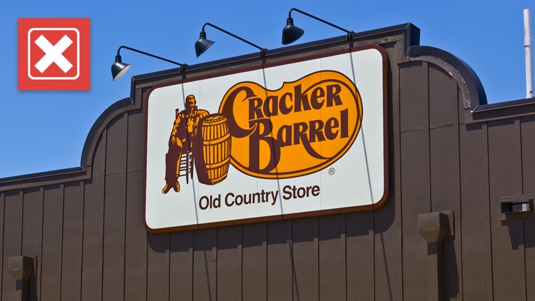 Cracker Barrel restaurant is not closing down all of its stores