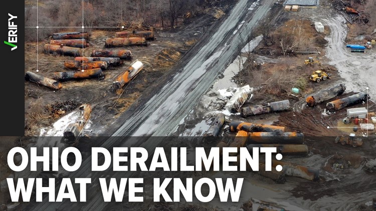 What we can VERIFY about the Ohio train derailment