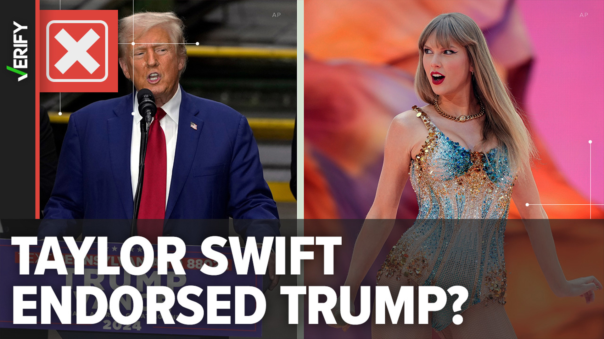 Former president "accepts" fake Swift endorsement on Truth Social post featuring AI-generated images of the pop singer.