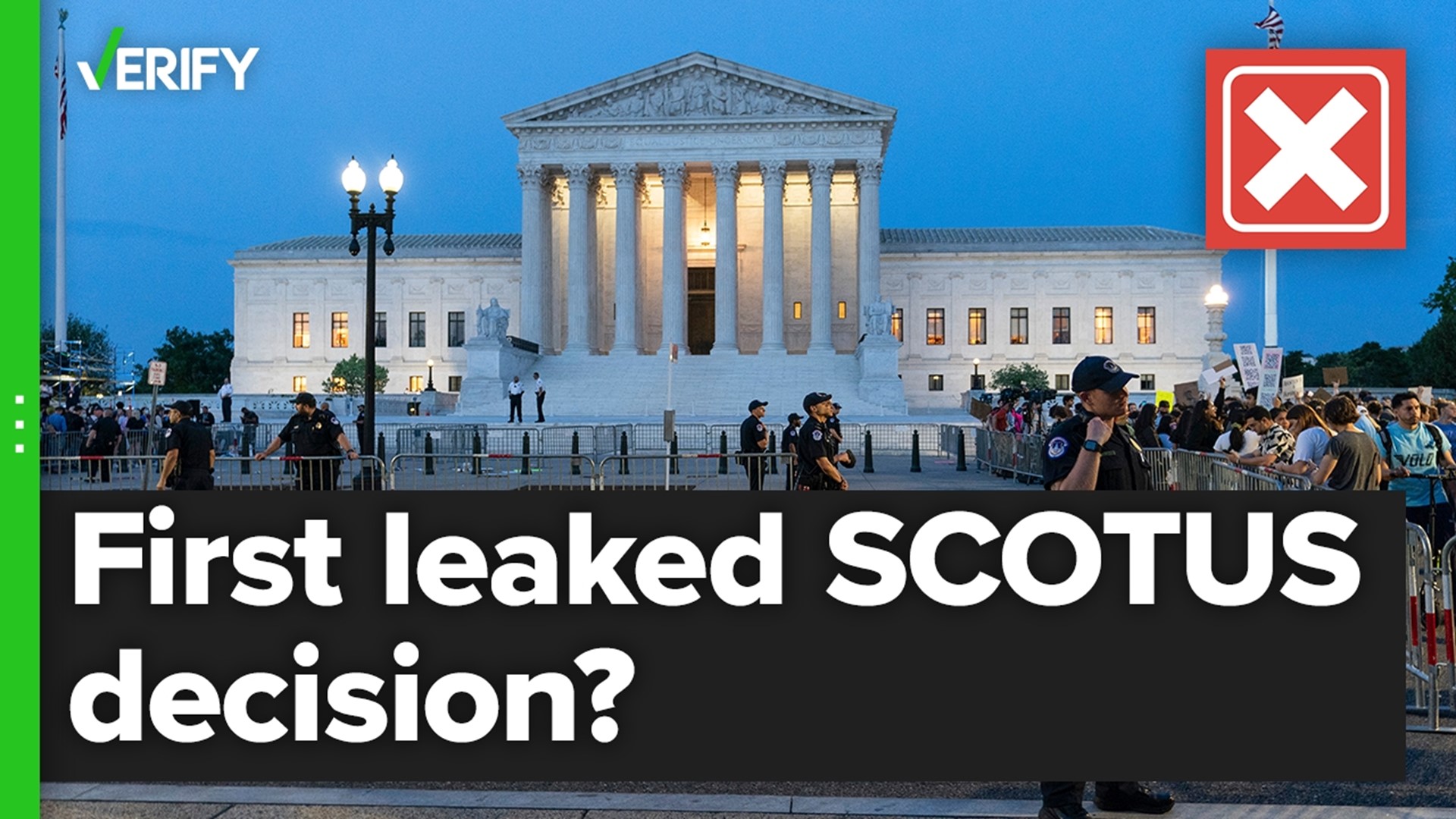 While leaks of Supreme Court votes are rare, they have happened. But past leaks were of decisions — never the full text of a draft opinion.