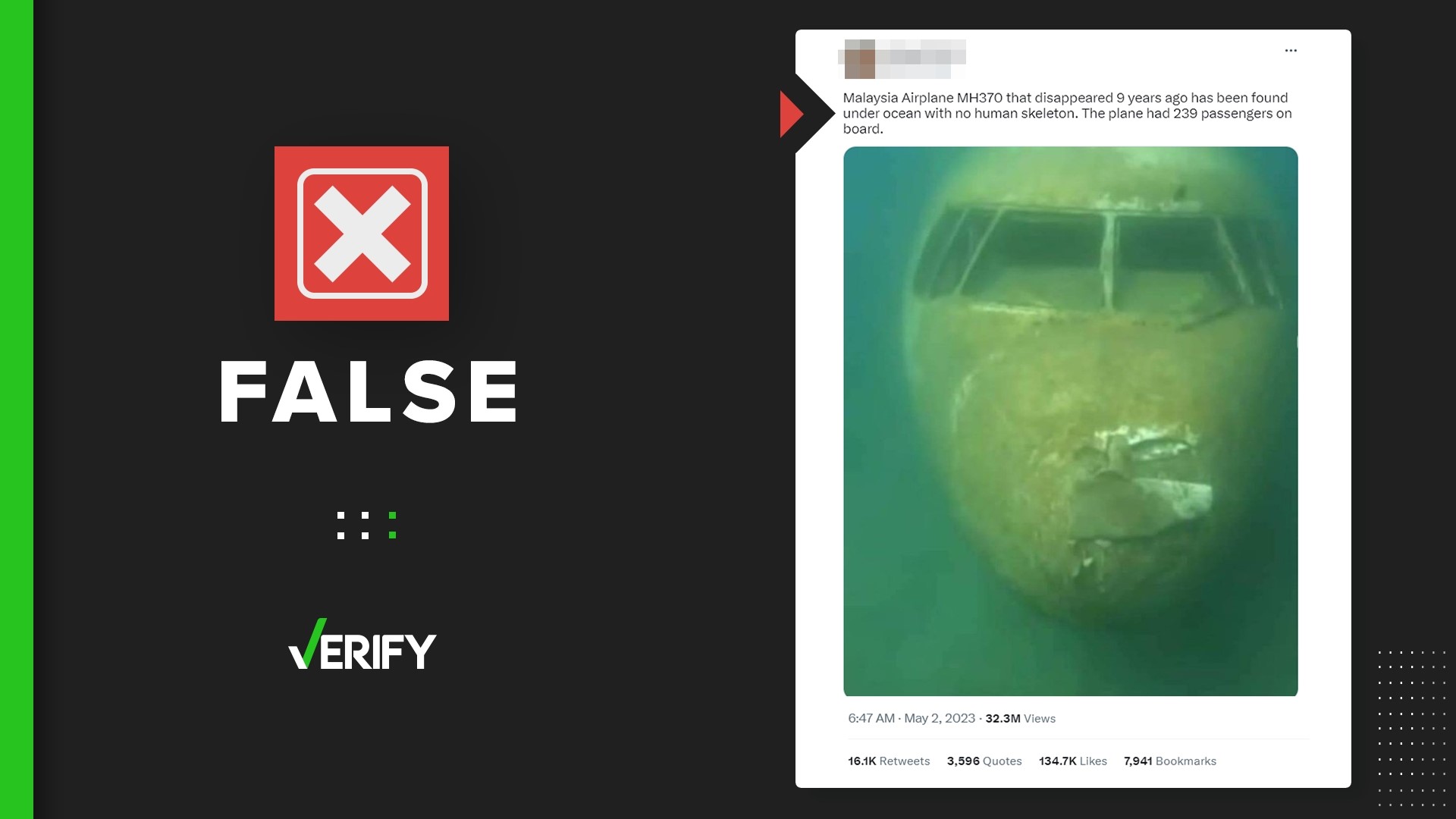 Here’s how we VERIFIED that the viral photo actually shows a different airplane that was deliberately sunk in Jordan’s Red Sea.