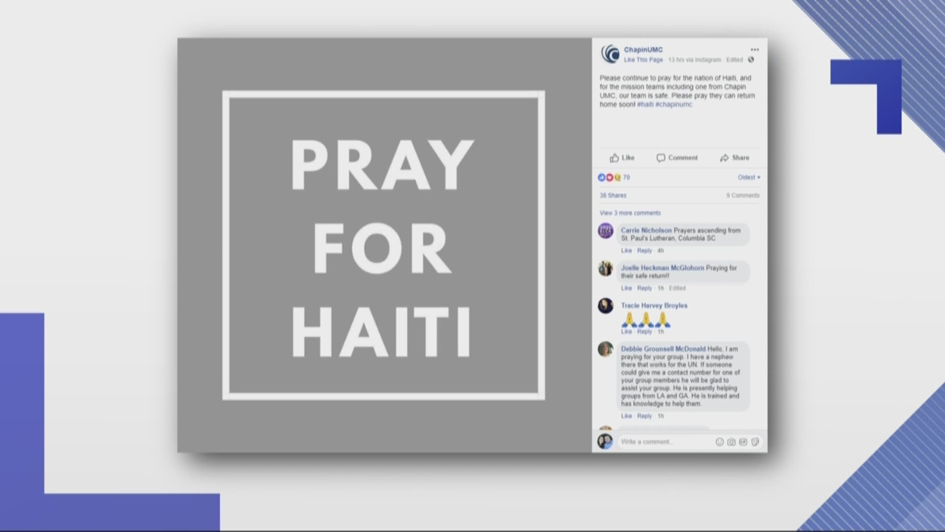 A mission group from a South Carolina church is stranded in Haiti as the nation grapples with various protests.
