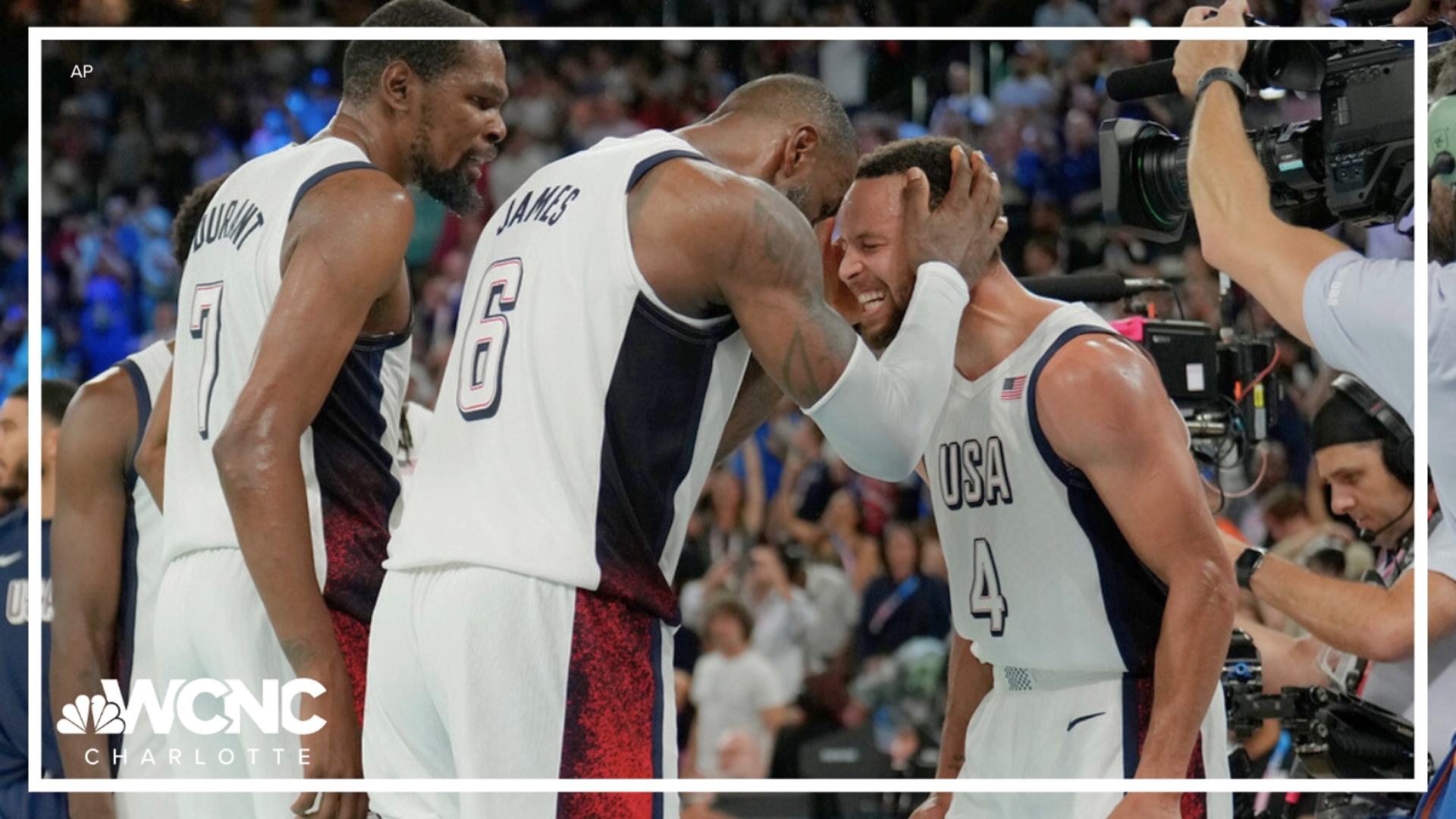 Steph Curry scored 36 points as the United States erased a 15-point lead to defeat Serbia in the semifinals at the Paris Olympics.