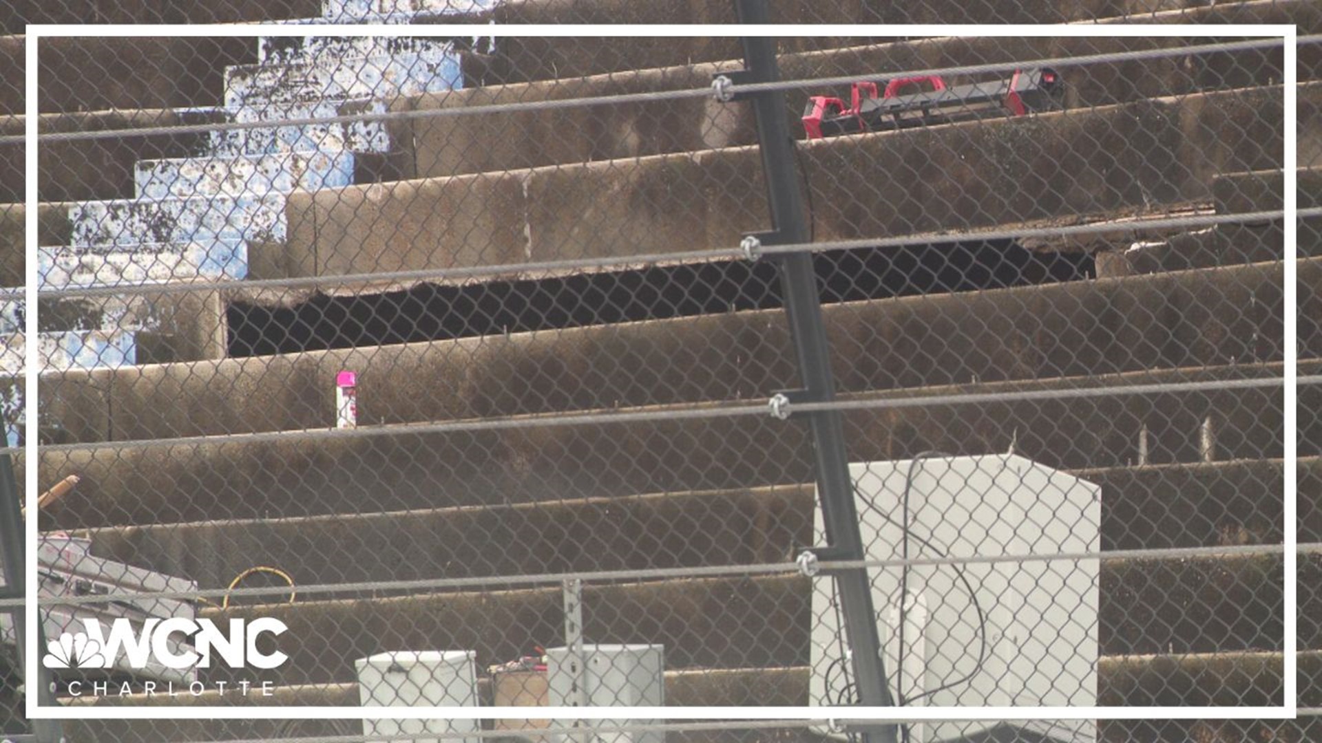 Repair crews at the historic speedway have discovered what they think is a moonshine tunnel.