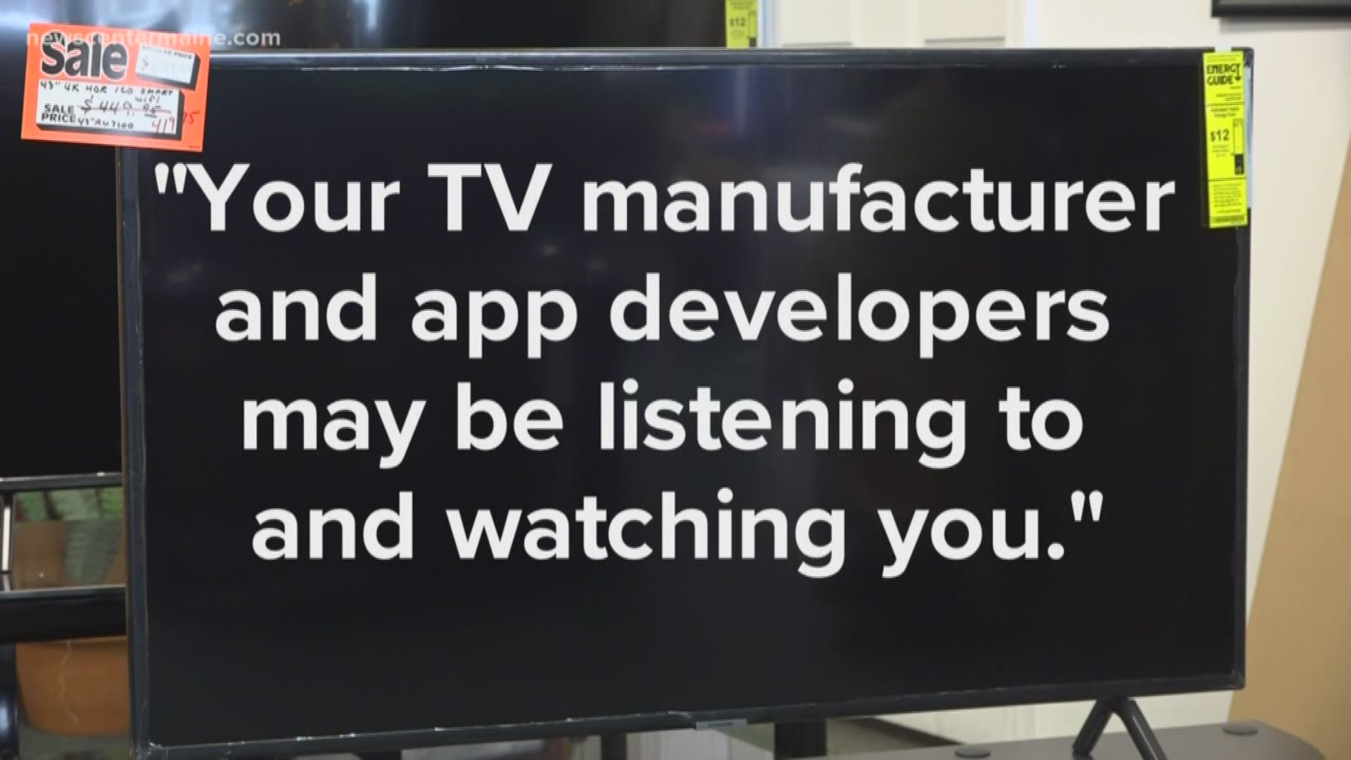 The FBI recently advised holiday shoppers to think about cybersecurity while using smart TVs.