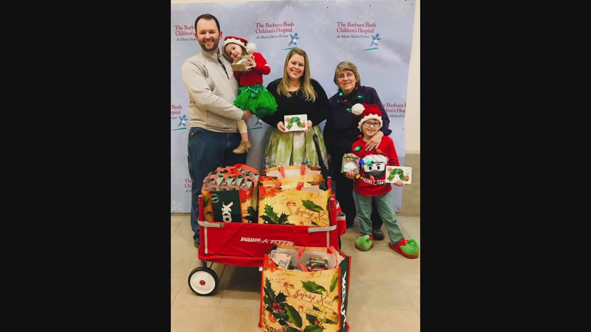 8-year-old, RJ Bourgeois in Greene has fundraised for kids at Barbara Bush Children's Hospital for the last three years and in total has raised more than $10,000.