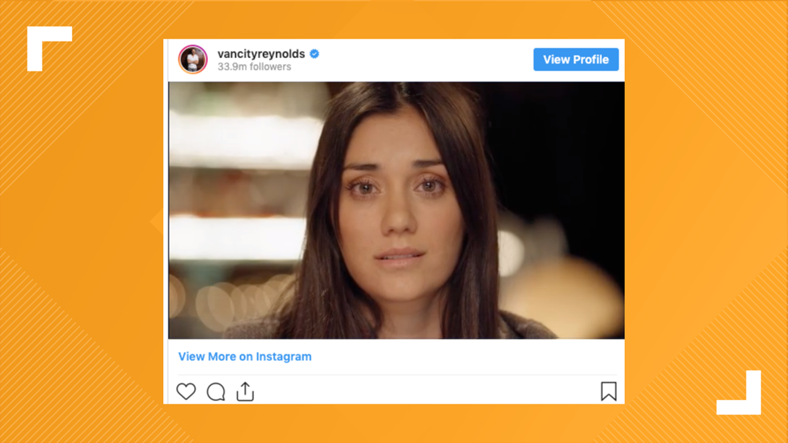 Peleton actress girls night out in new Ryan Reynolds gin 