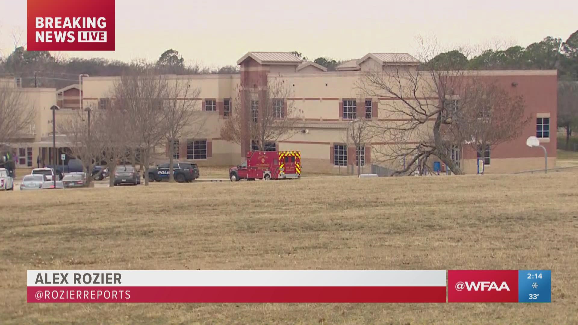 Police and FBI were responding to the Congregation Beth Israel synagogue in Colleyville.