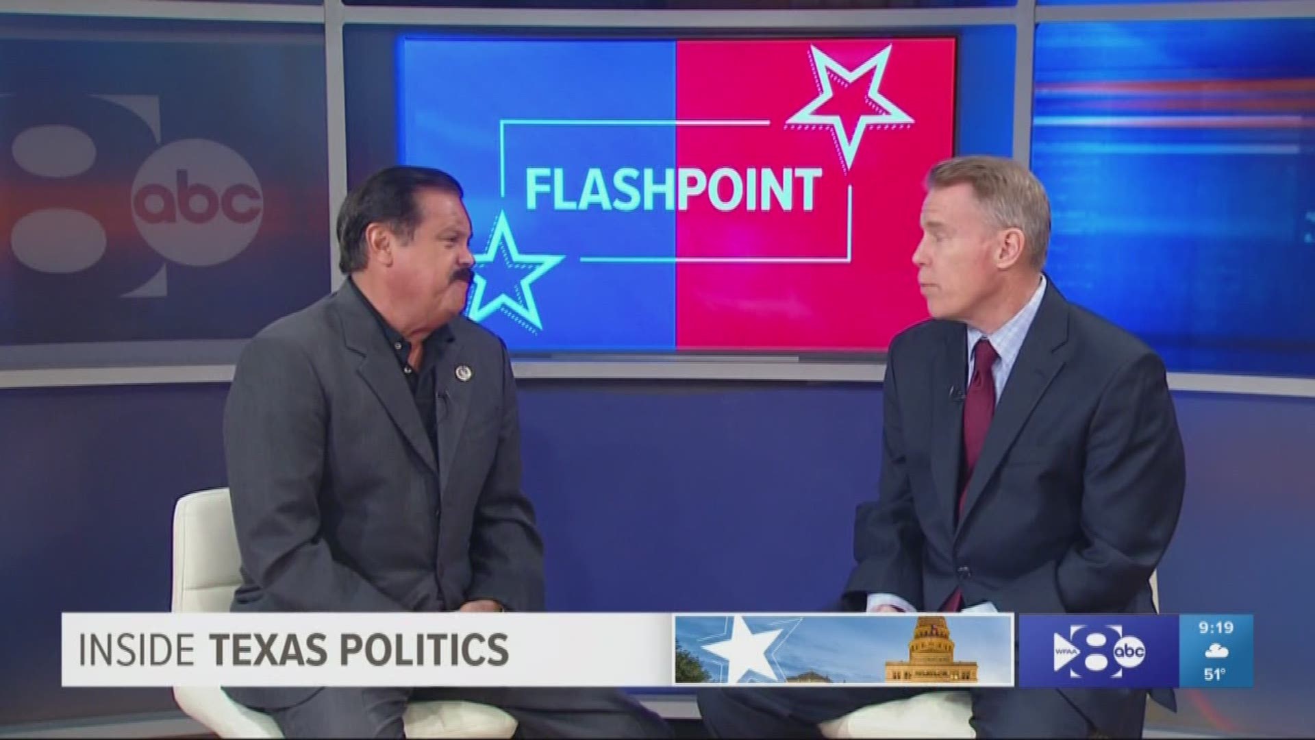 Wade Emmert, the former chairman of the Dallas County Republican Party and LULAC's National President Domingo Garcia debate Abbott's decision.