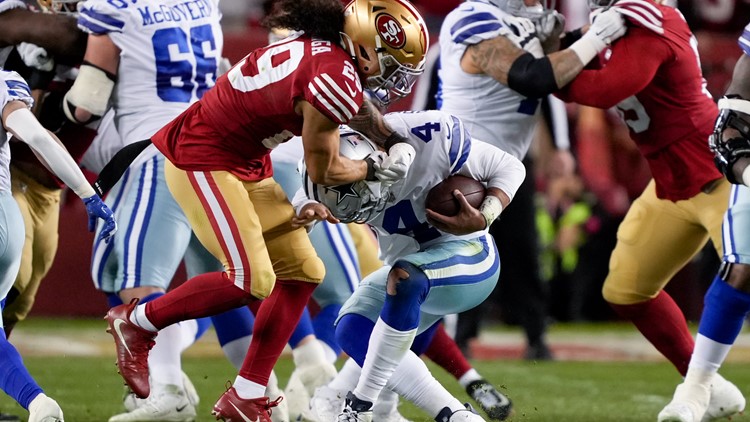 Season over: Cowboys fall to 49ers, 19-12, in divisional round of playoffs