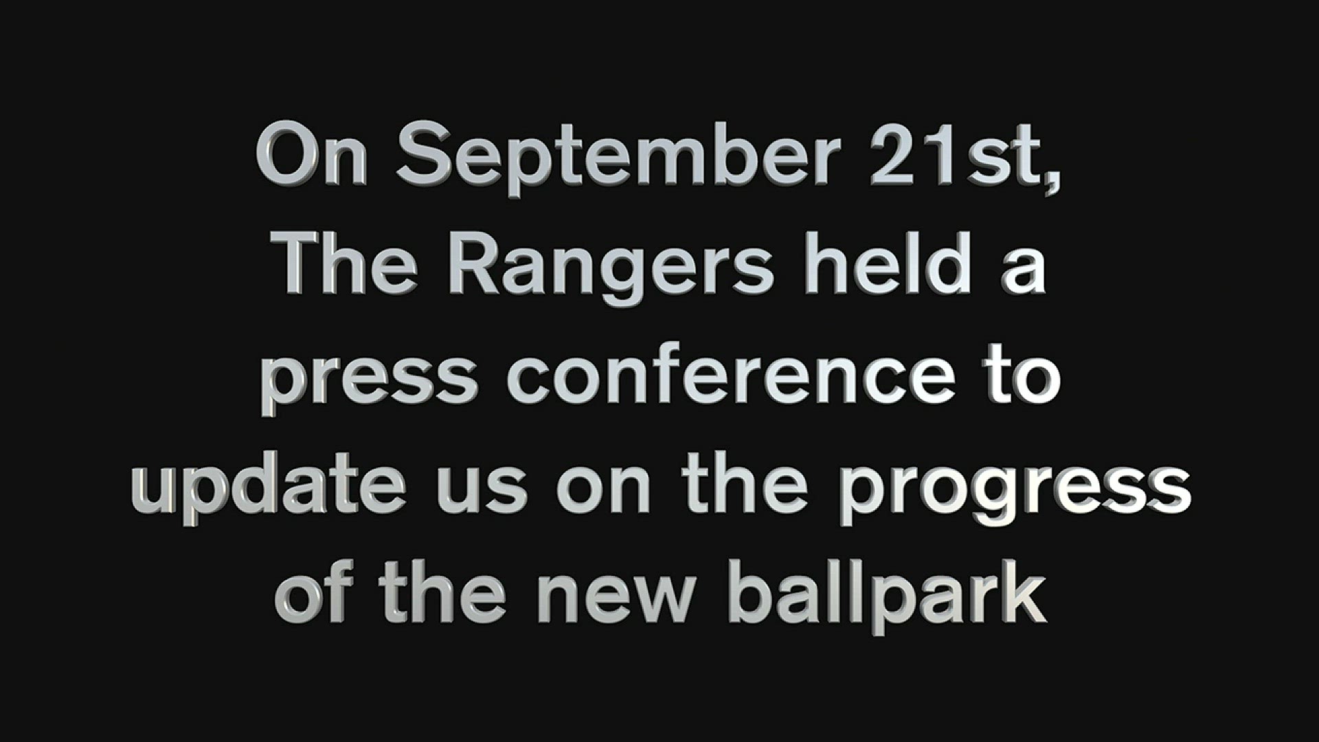 A few facts we learned from the press conference today at Globe Life Park about the updated plans for the new stadium