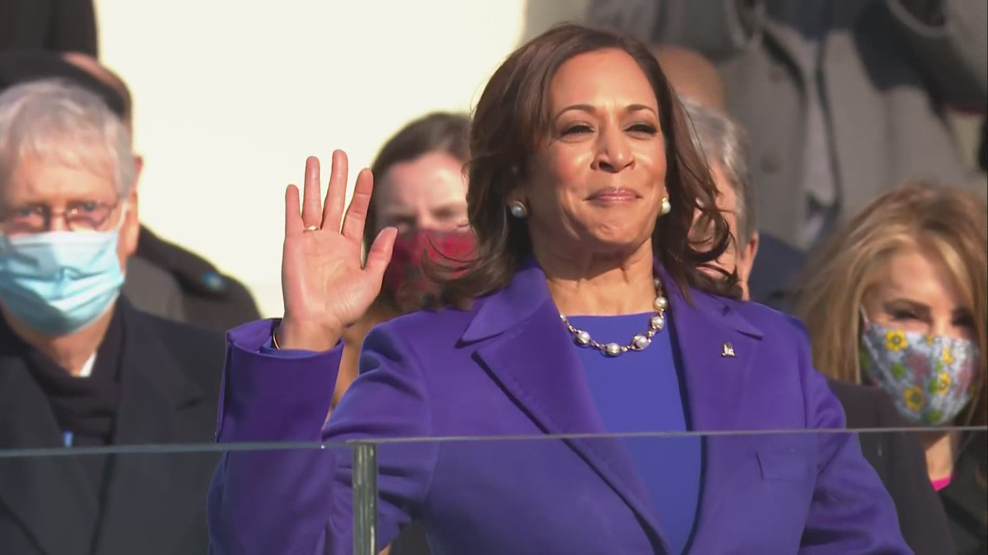 Kamala Harris sworn in as vice president