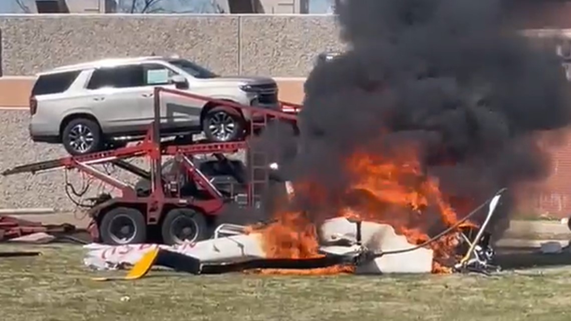 Texas helicopter crash: Rowlett PD responds to Lakeview Parkway - Vimarsana News