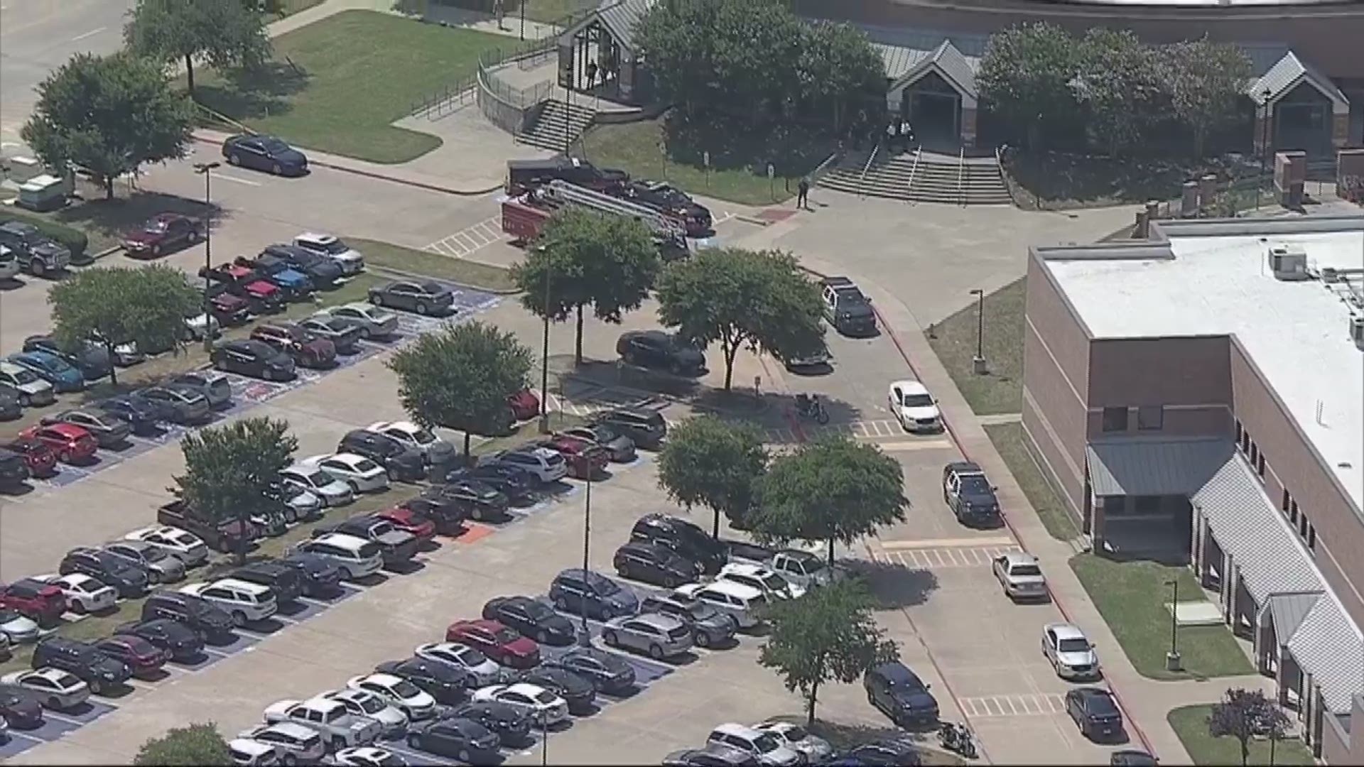 RAW: McKinney North HS under lock down after police say student shot self