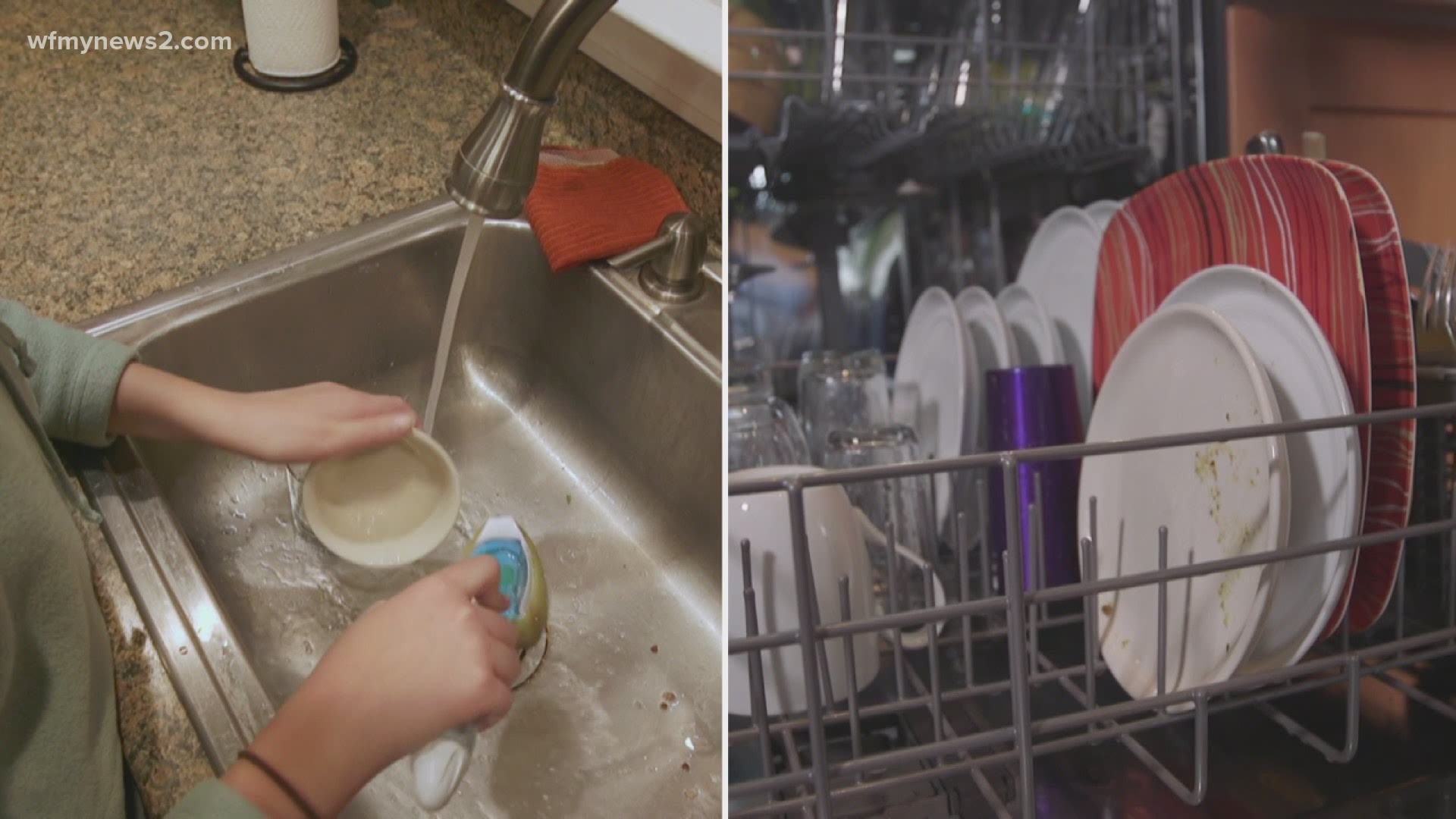 Nearly 70% of homes have a dishwasher but about 1 in 5 people say they rarely use it.