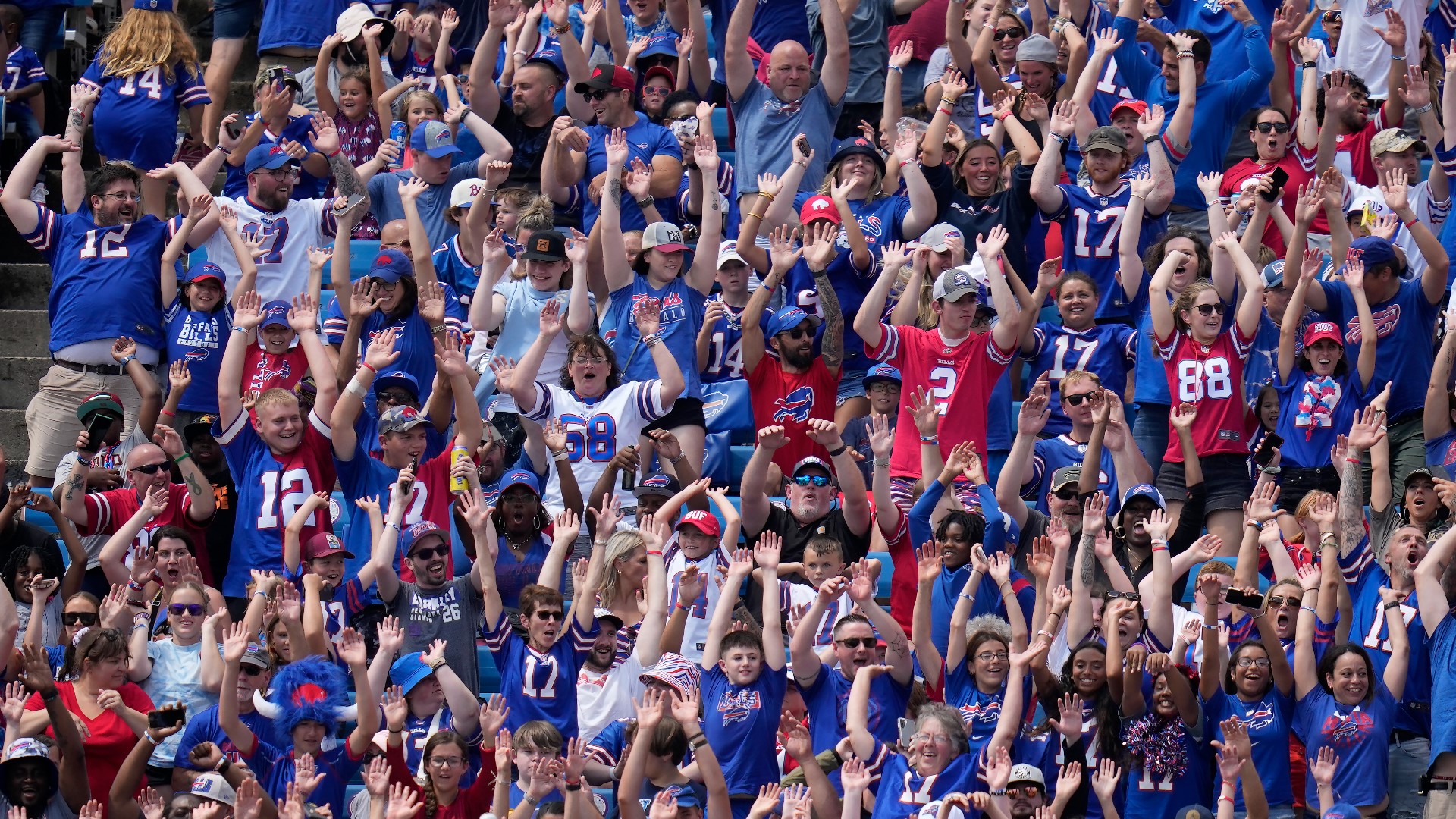 A new survey by the British Gambler found that Buffalo Bills fans drink more alcohol than any other team in the league, an average of 3.3 beverages per game.