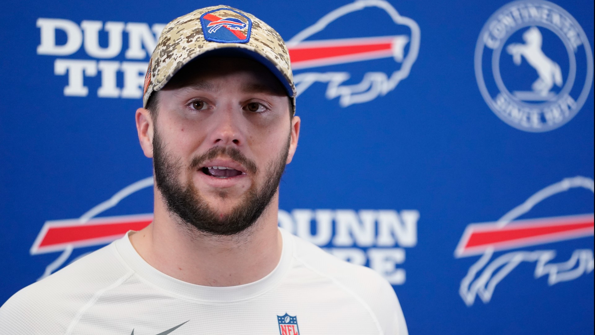 Bills postgame reaction: Josh Allen discusses the 20-17 Bills victory in Kansas City against the Chiefs.