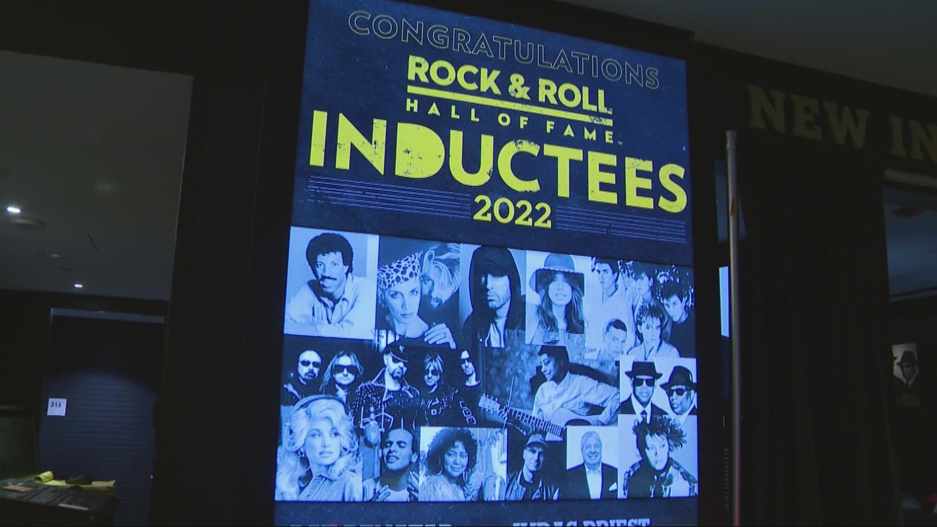 The 2022 Rock and Roll Hall of Fame induction ceremony is welcoming its newest class with 14 inductees -- including Dolly Parton, Pat Benatar, and Duran Duran.