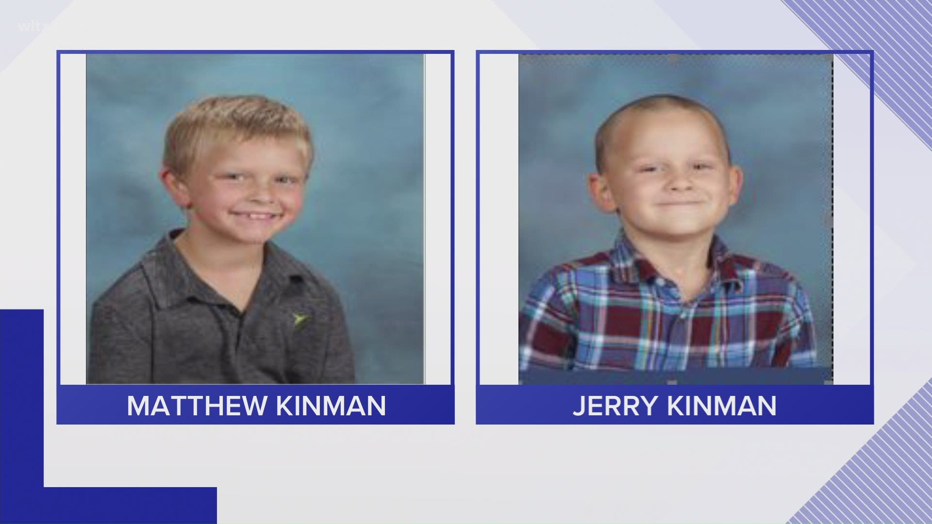 Police say 9-year-old Matthew and 7-year-old Jerry Kinman were were found safe in Panama City Beach, Florida.