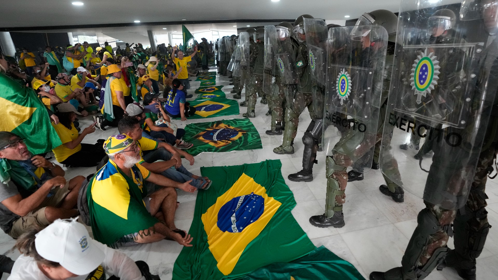 The attack happened a week after the inauguration of his leftist rival, President Luiz Inácio Lula da Silva.