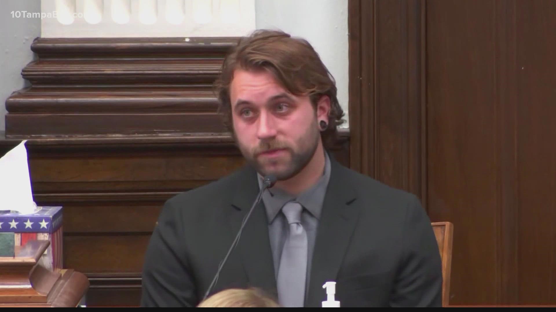 The third and final man shot by Kyle Rittenhouse during a night of turbulent protests in the summer of 2020, took the stand Monday at Rittenhouse's murder trial.